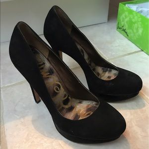 Sam Edelman Ulysses Black Suede Size 8