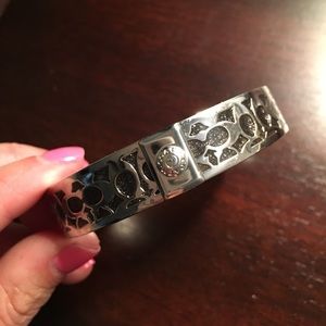 Silver Coach Bangles
