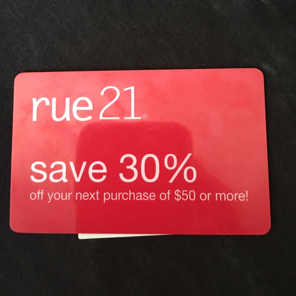 Coupon to Rue 21