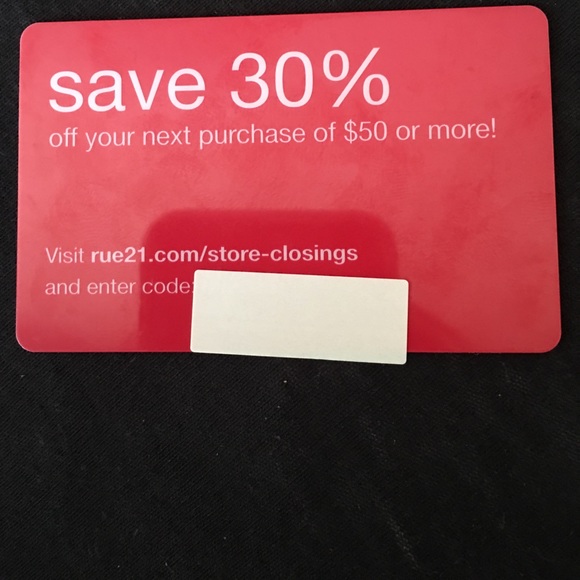 Coupon to Rue 21 - Picture 2 of 2