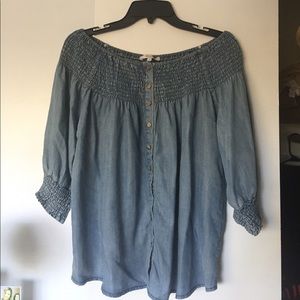 Miss me off shoulder top