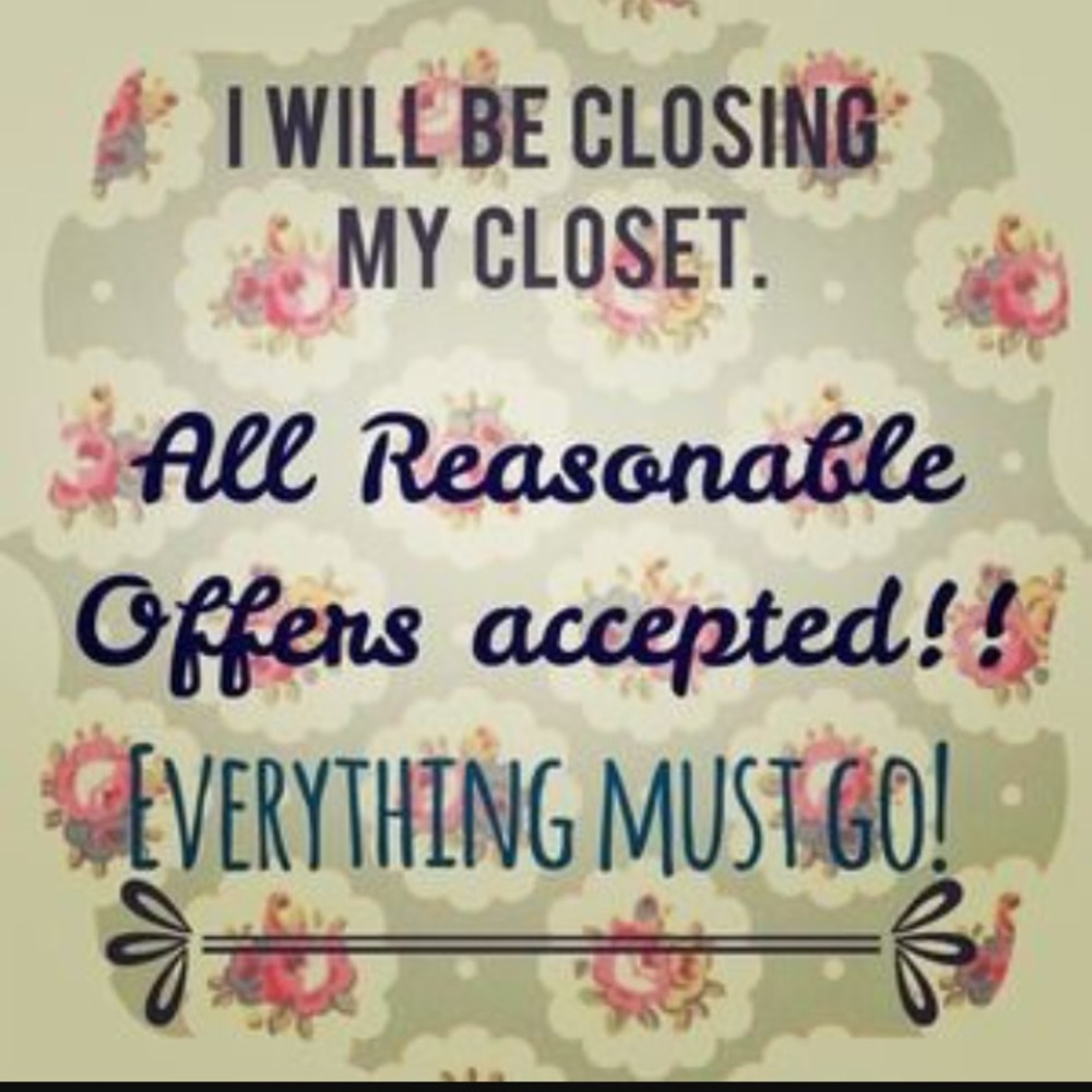 CLOSING CLOSET!!!