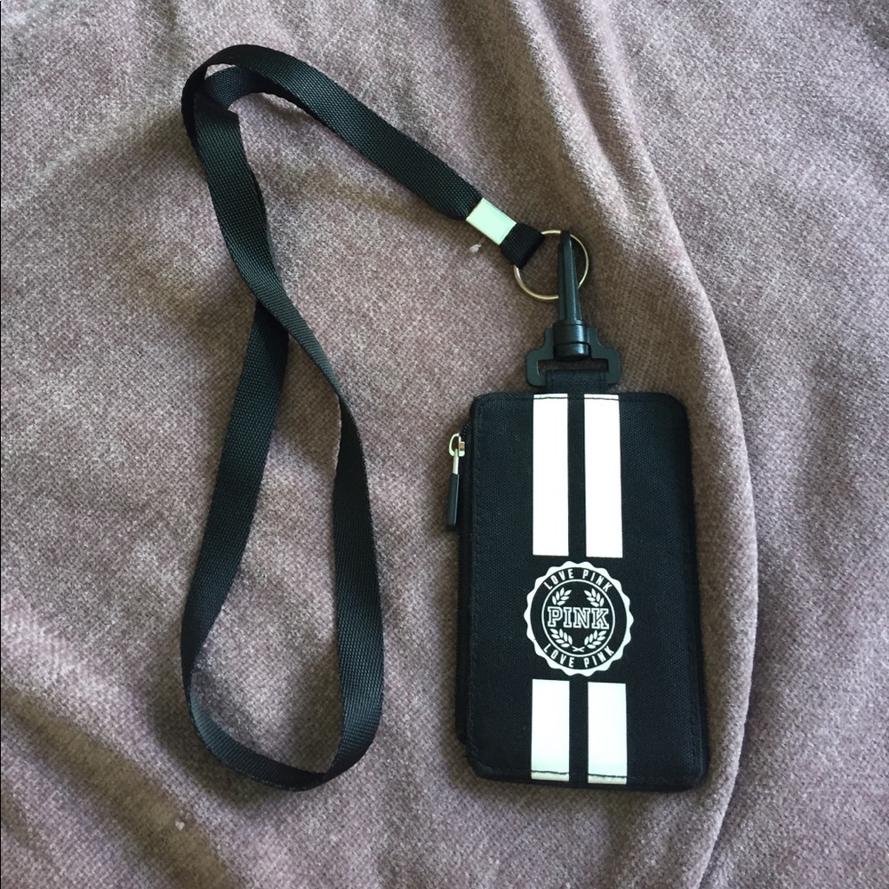 PINK lanyard