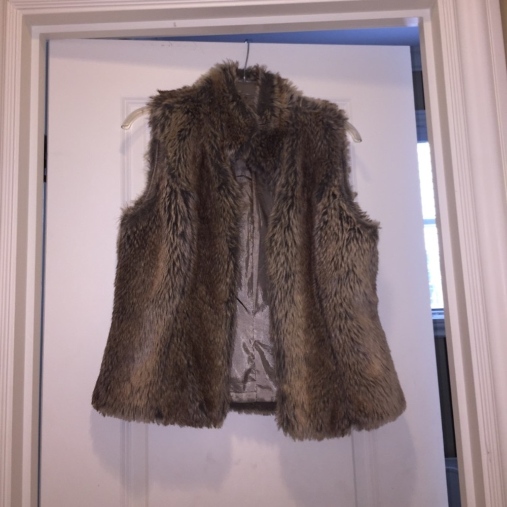 Vintage fur vest