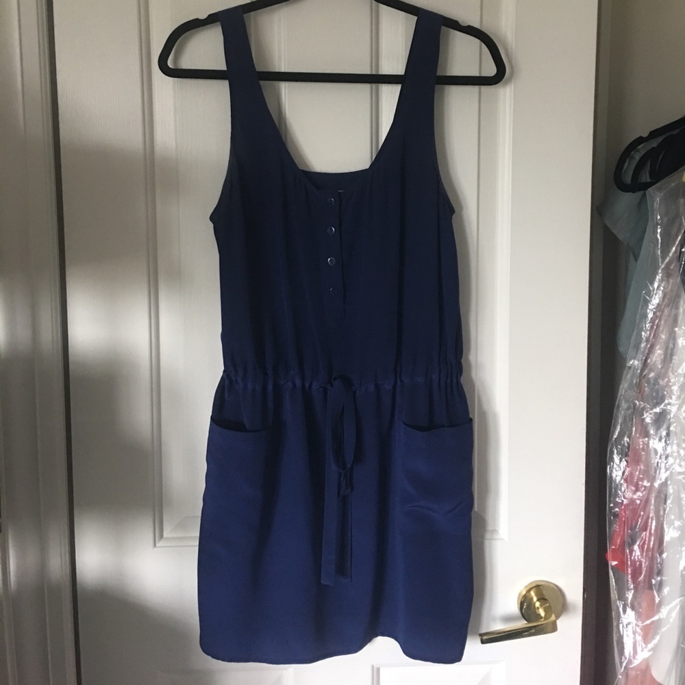 Scoop beach silk coverup