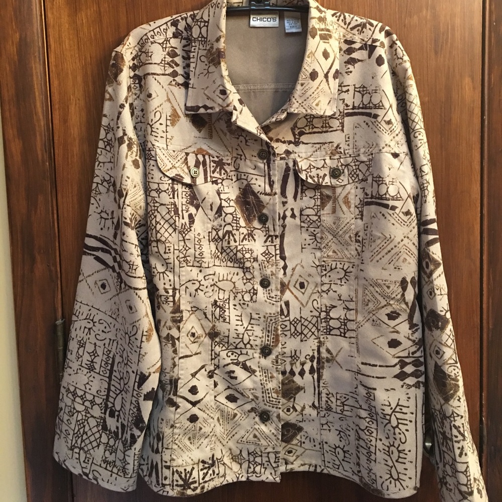 Chicos Size 2 (10-12) jacket