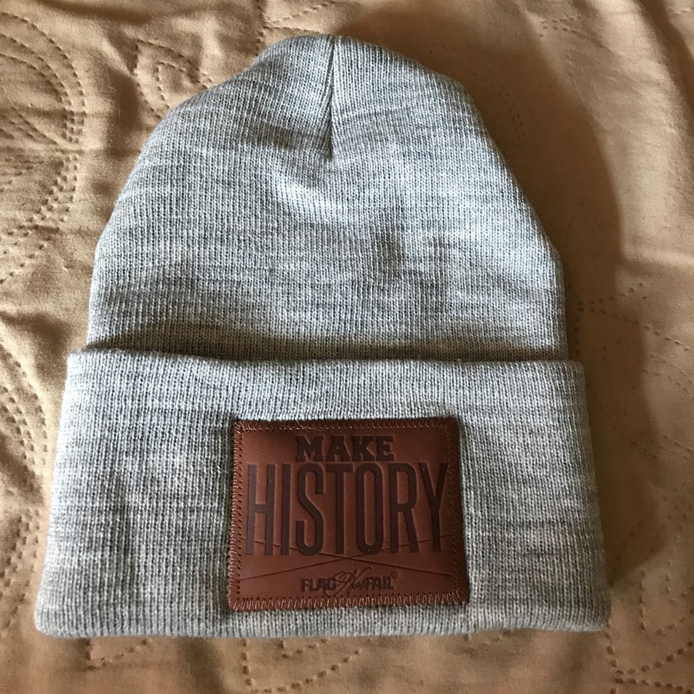 NEVER WORN Flag Nor Fail beanie