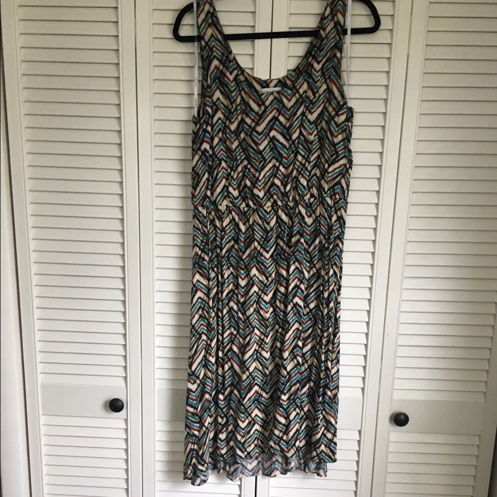 Calvin Klein high low tank dress