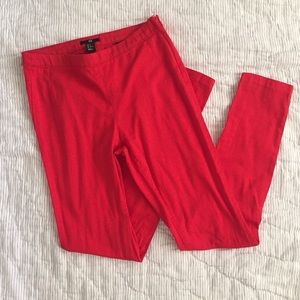 H&M red pants size 6