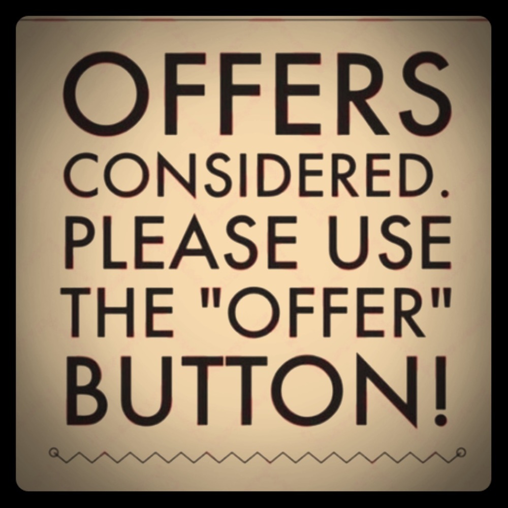 Offers considered - please use the offer button!