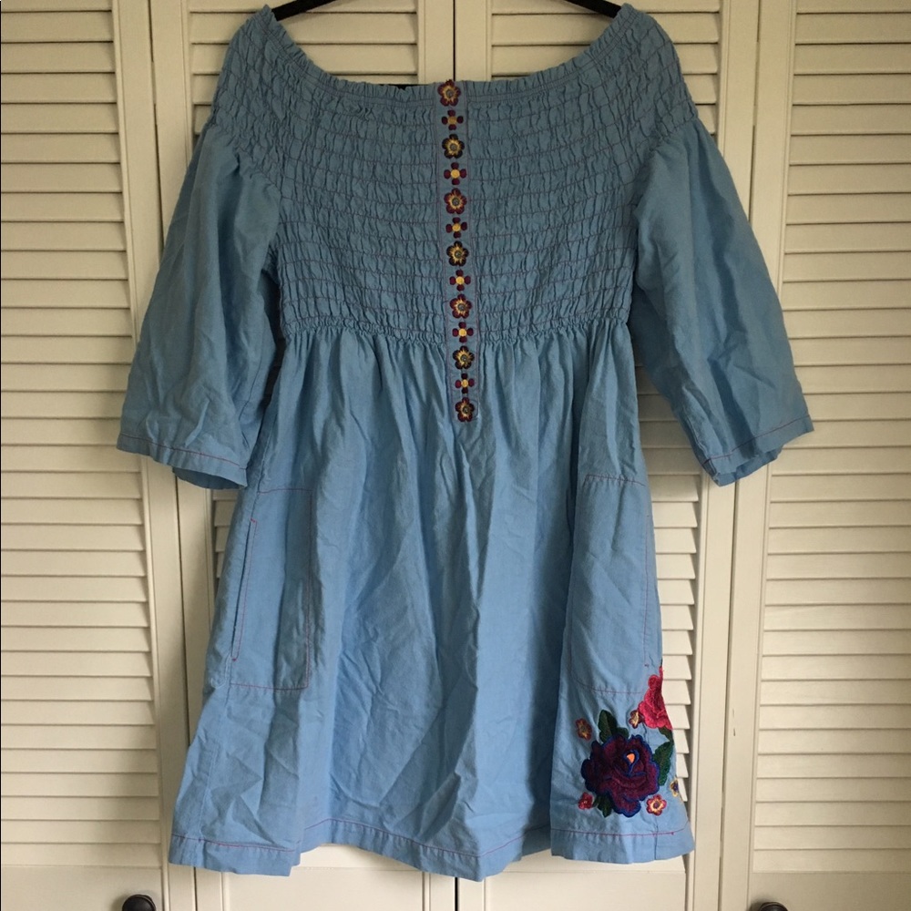 Off the shoulder dress