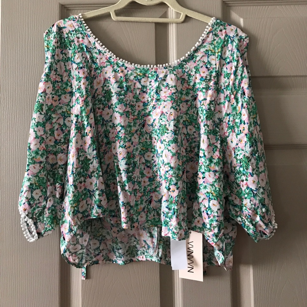 LF floral print shirt