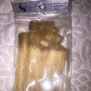 100 % real human hair extensions