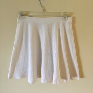 White skirt