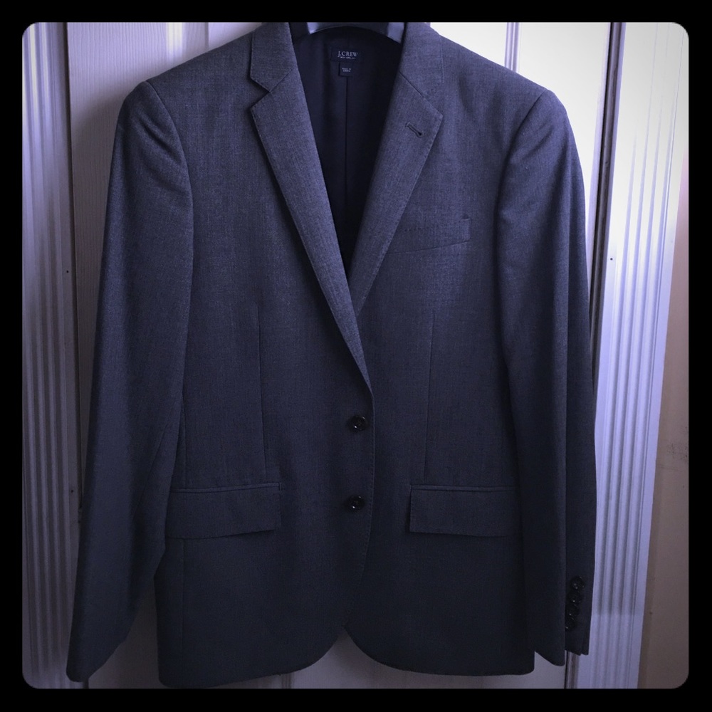 J. Crew grey wool Ludlow Fit blazer size 38SHORT
