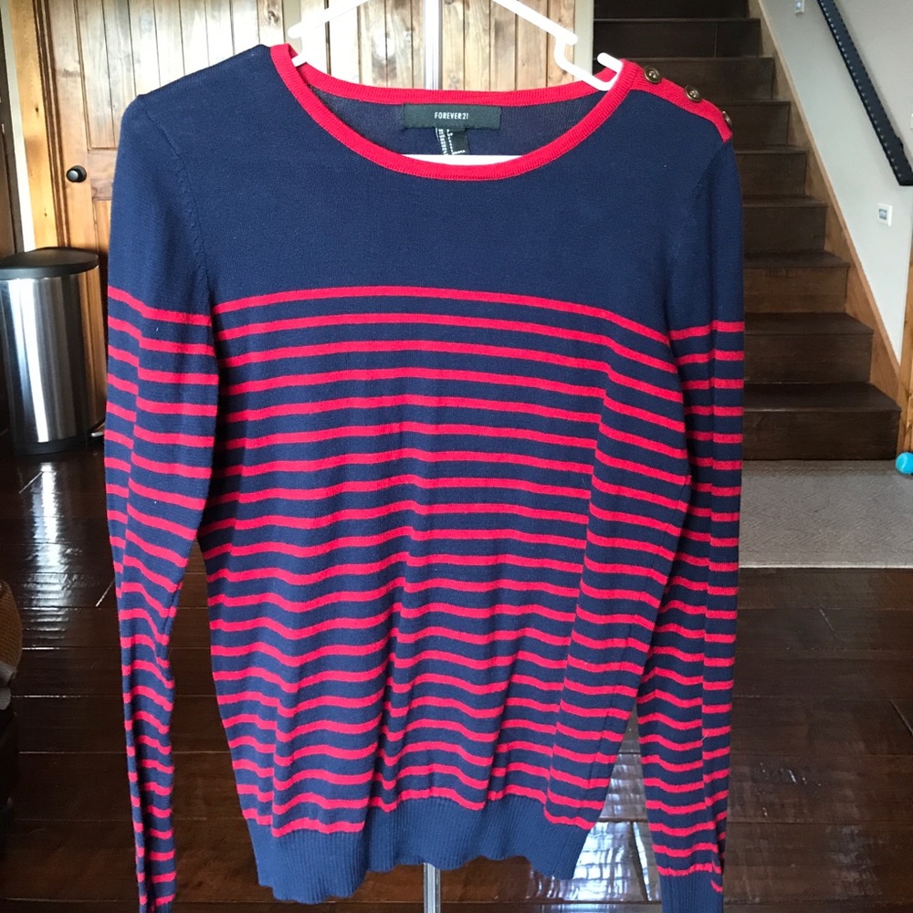 XXI striped sweater