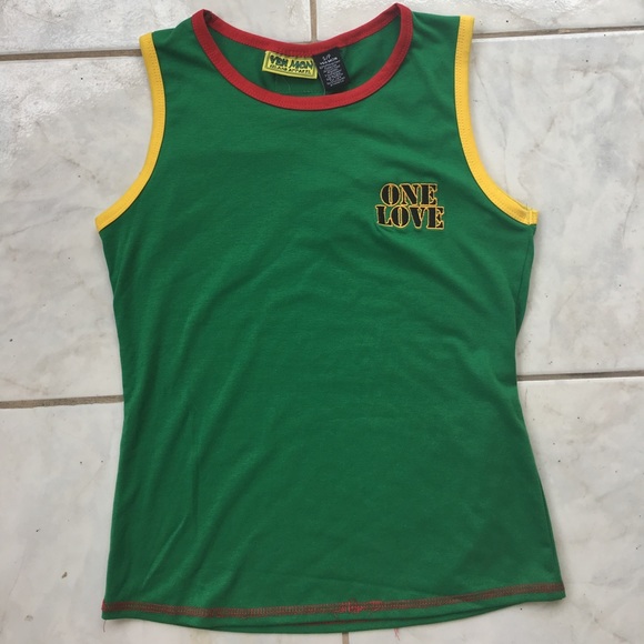 Jamaica women's Tank Top Jamaican Shirt - Picture 3 of 8