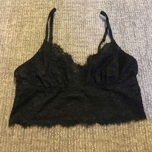 Aerie Black Bralette