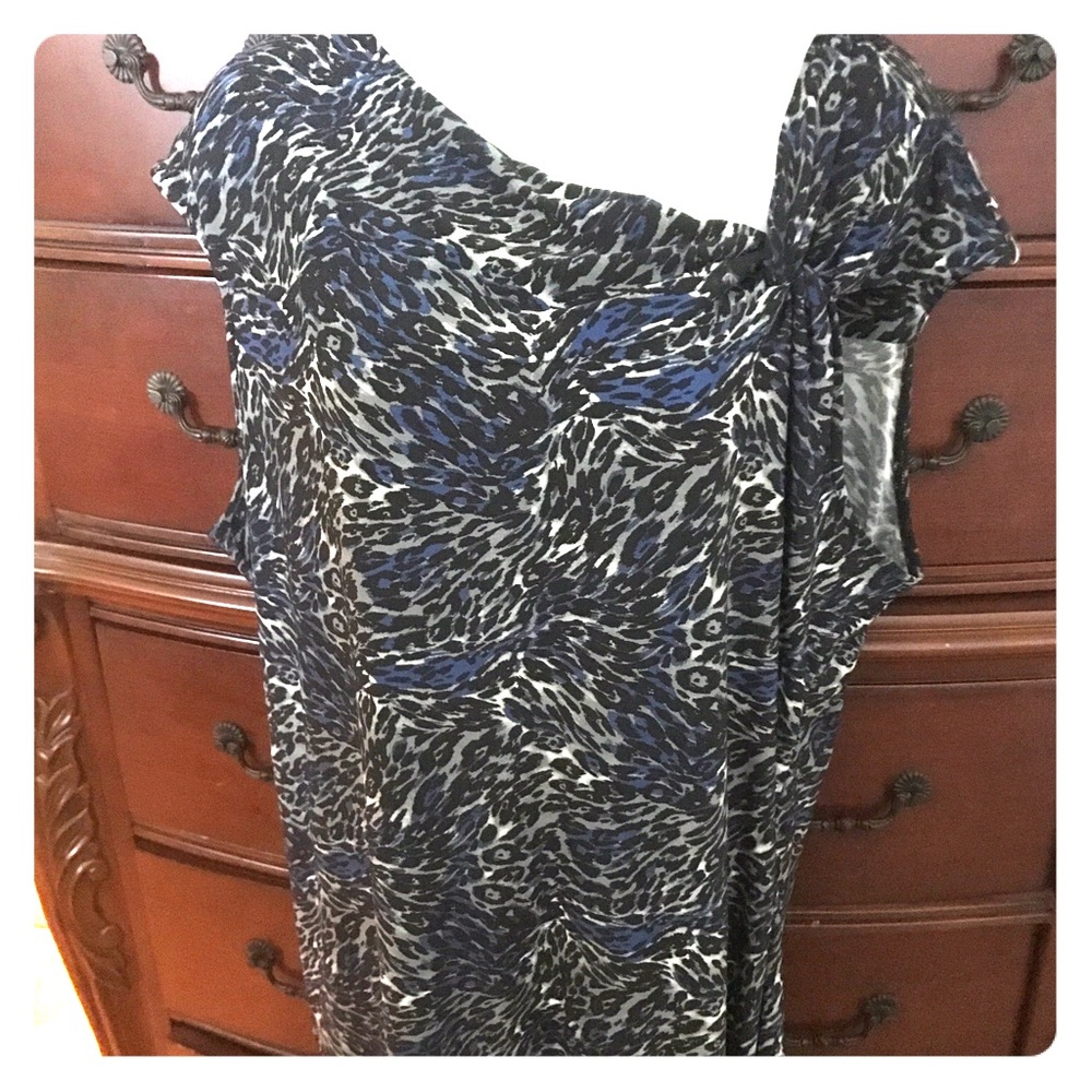 Animal print top