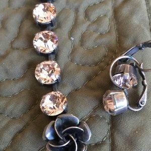 Authentic Sabika choker and matching earrings