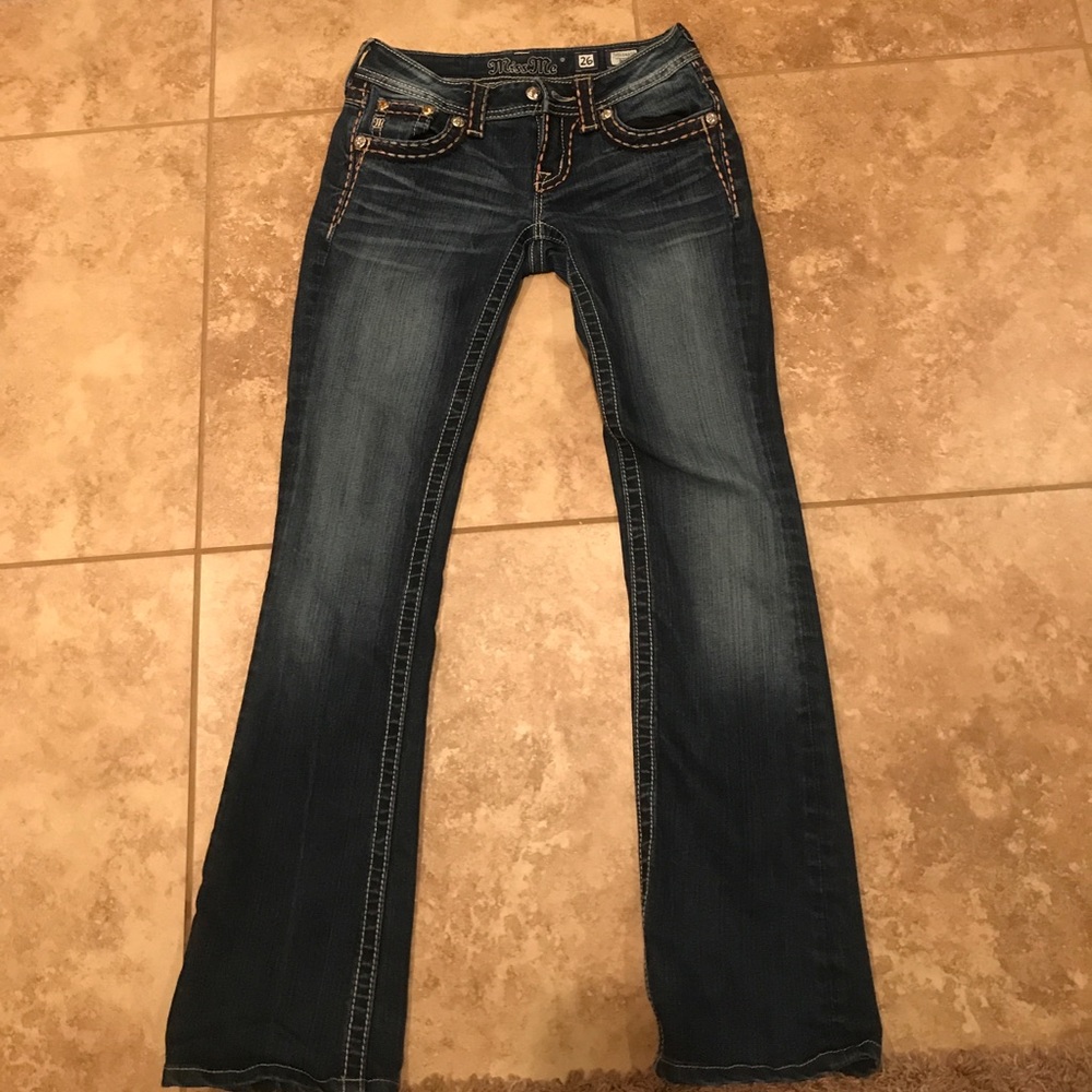 Miss Me Size 26 bootcut jeans