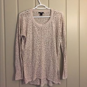 H&M animal print sweater