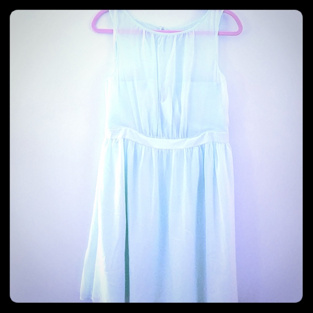 Mint brides maid dress