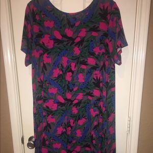 Lularoe Floral Carly XL