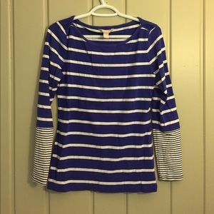 Striped Banana Republic long sleeve shirt