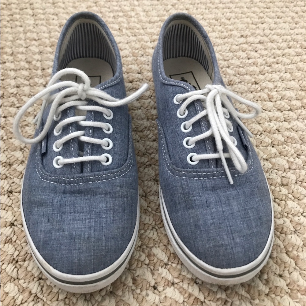 Women's vans (worn once)