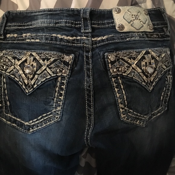 Miss Me Denim - Like new! Miss Me skinny jeans 😍