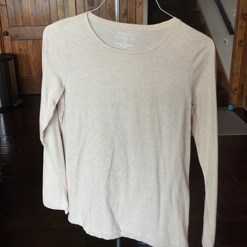 Glittery long sleeve