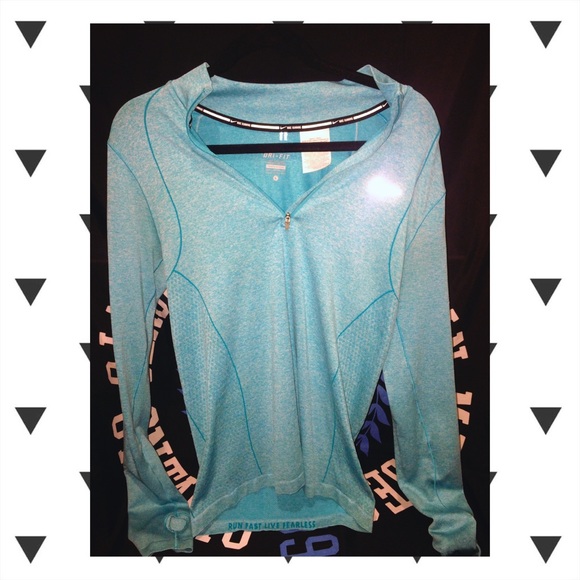 Nike Tops - Nike Running Long Sleeve Dri-Fit Quarter Zip