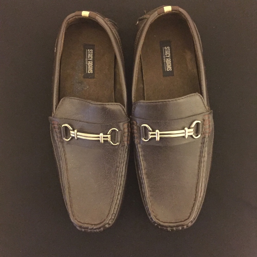 Stacy Adams Casual Leather Loafers Size 9