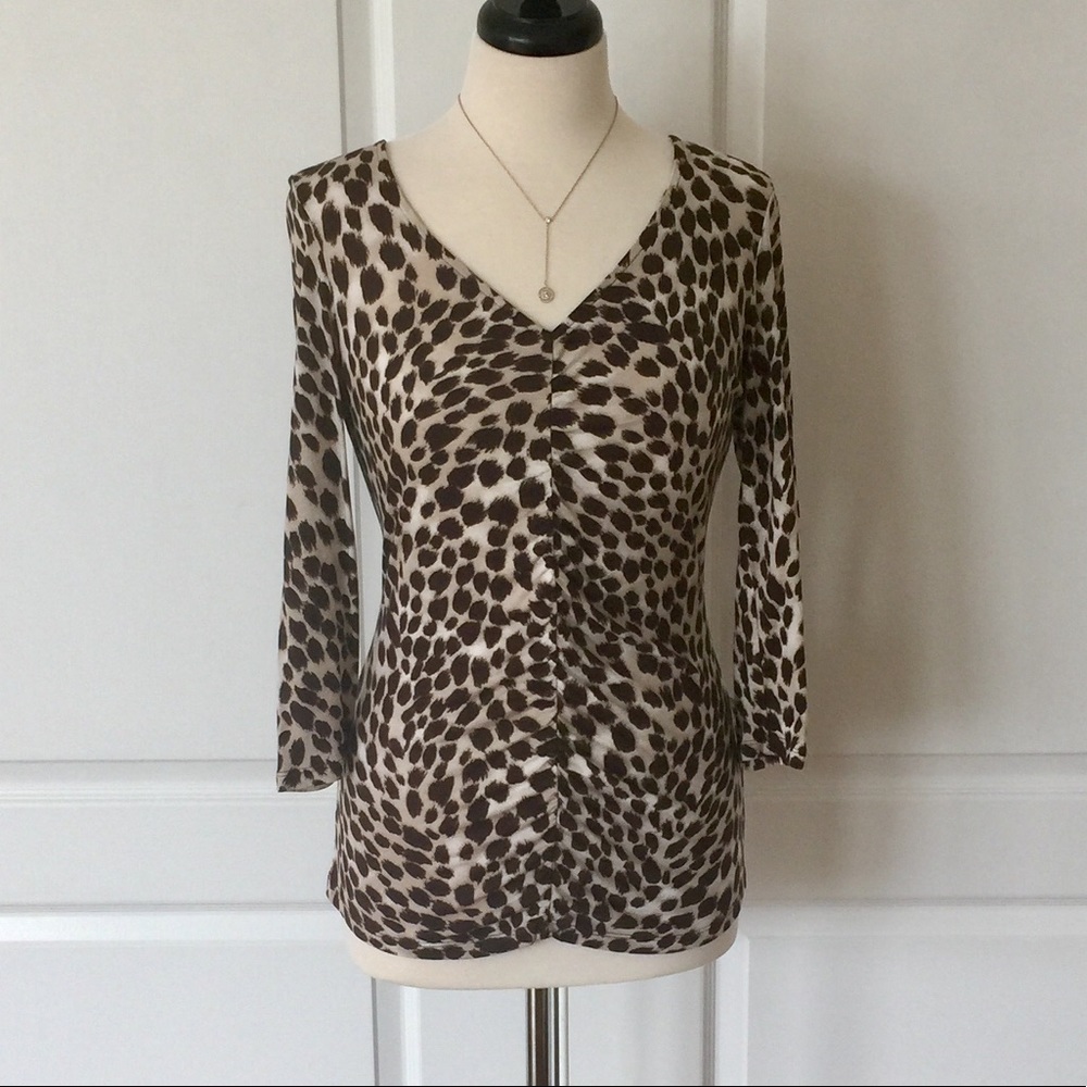 ❤️❤️SOLD❤️❤️INC Leopard Print Top New without Tags