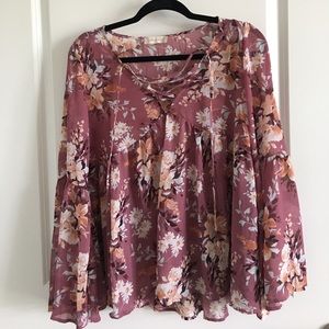 Altar'd State - Bell Sleeved Blouse