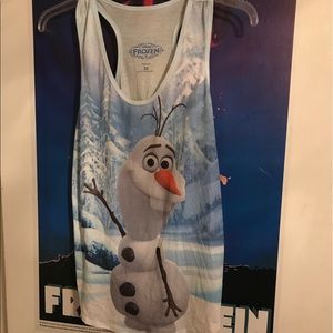 Frozen Olaf tank top XL