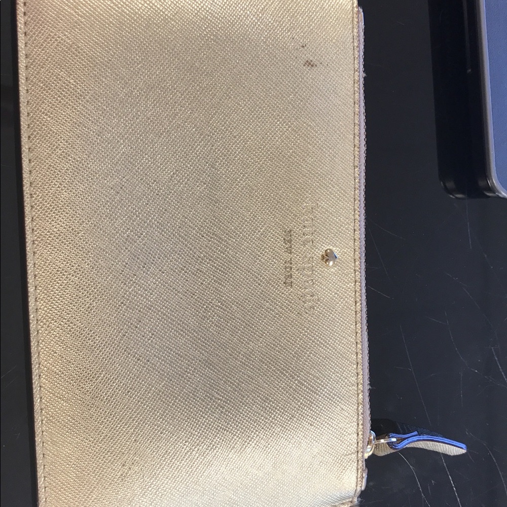 Kate Spade Gold Wristlet