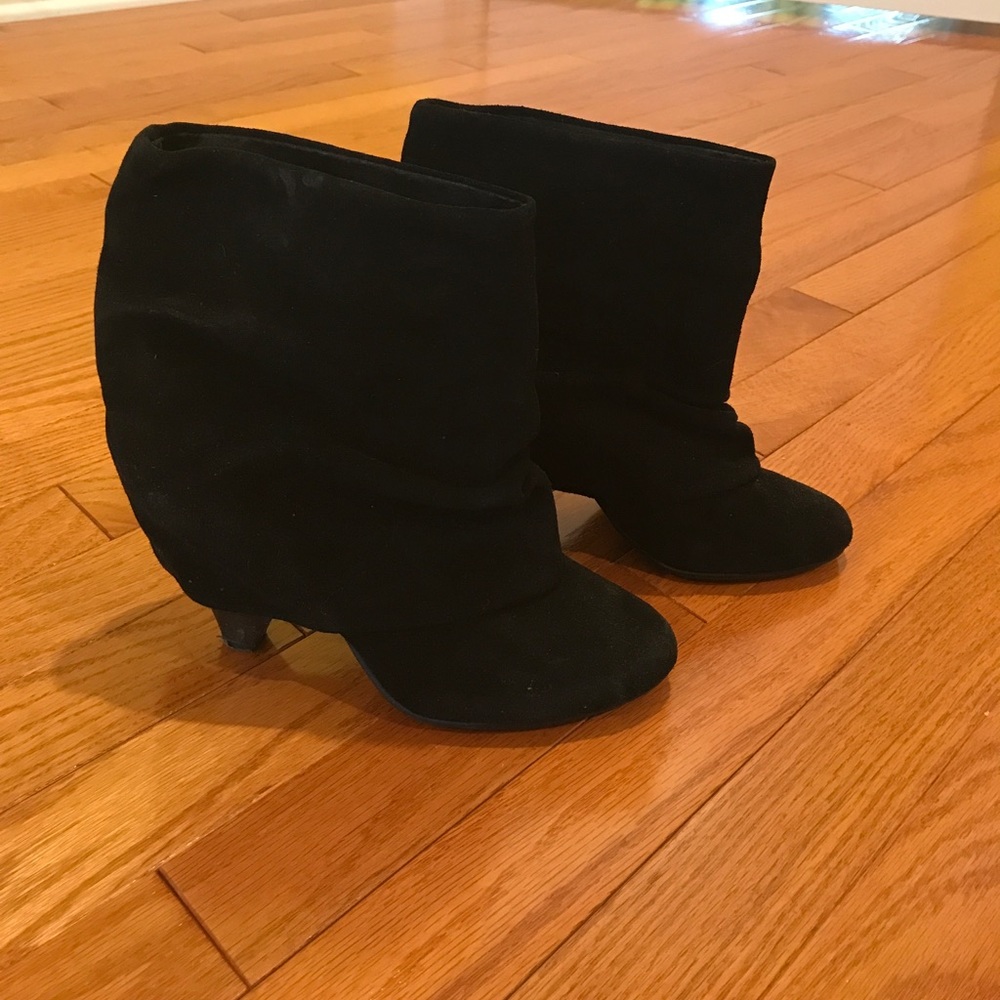 Steve Madden "Carlsen" Slouchy Booties 7.5 black
