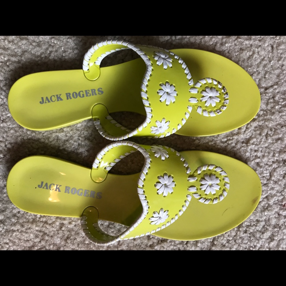 Authentic Jack Rodgers jelly sandal