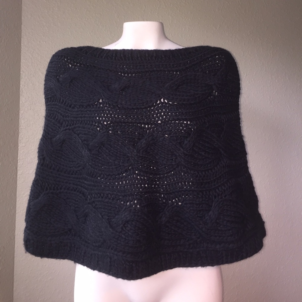Poncho style shrug. INC