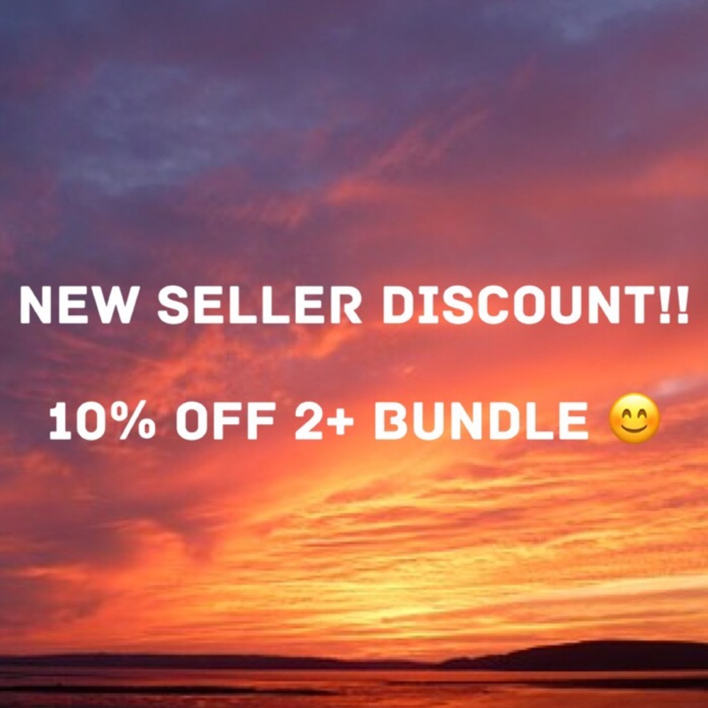 NEW SELLER DISCOUNT!!