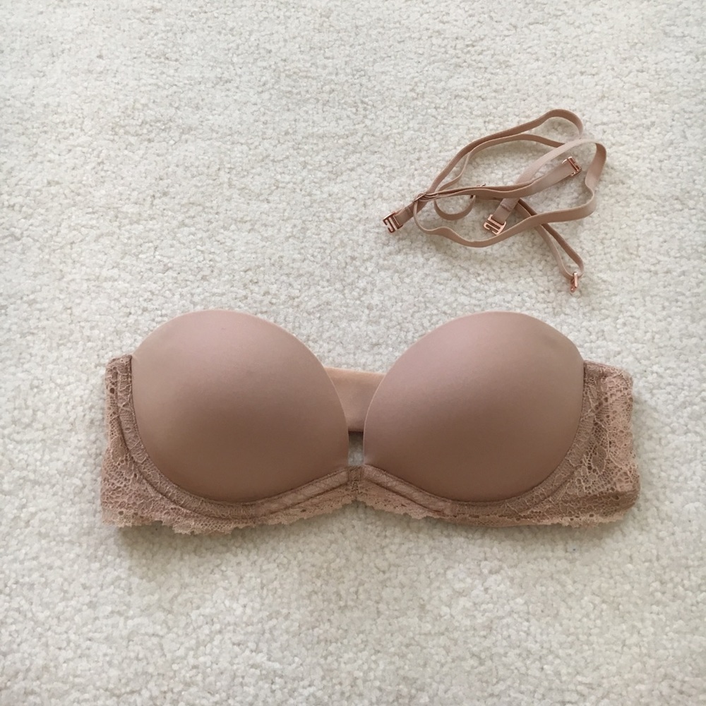 Calvin Klein Nude Strapless Bra