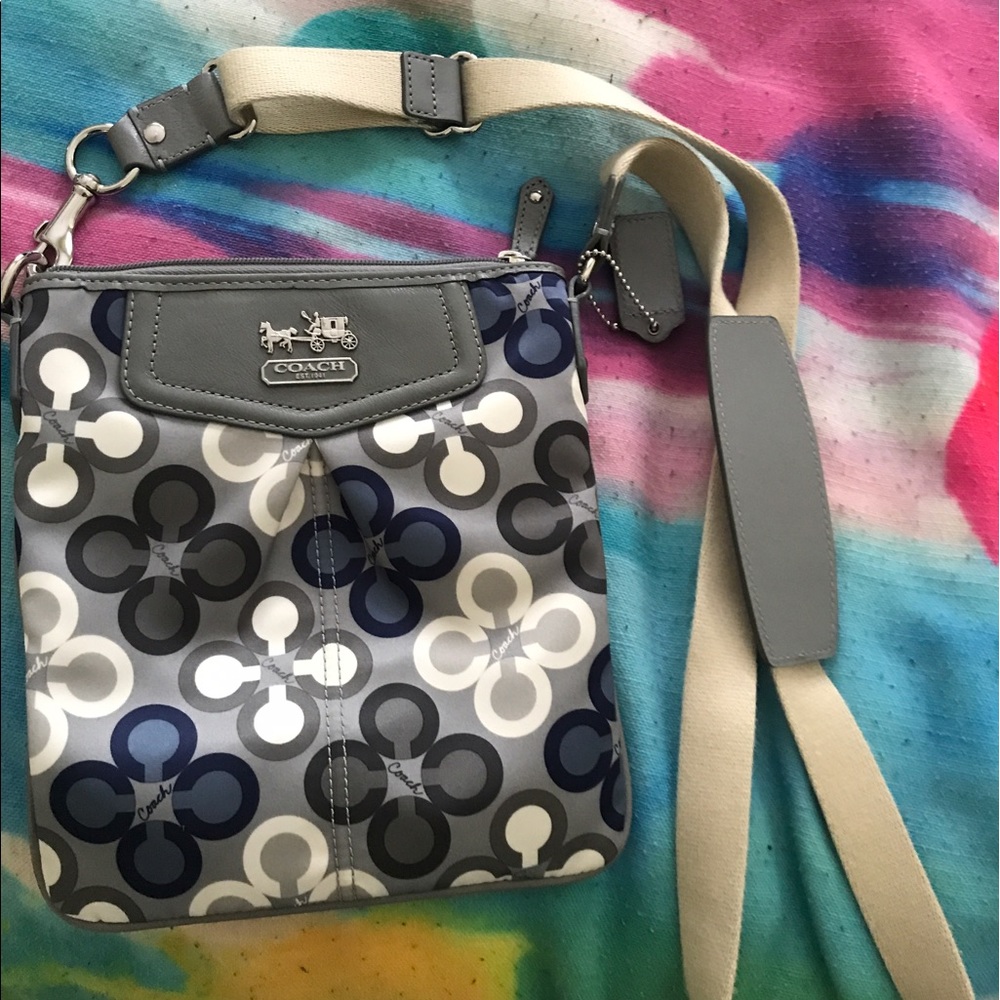 Coach Madison III Clover Print Swingback