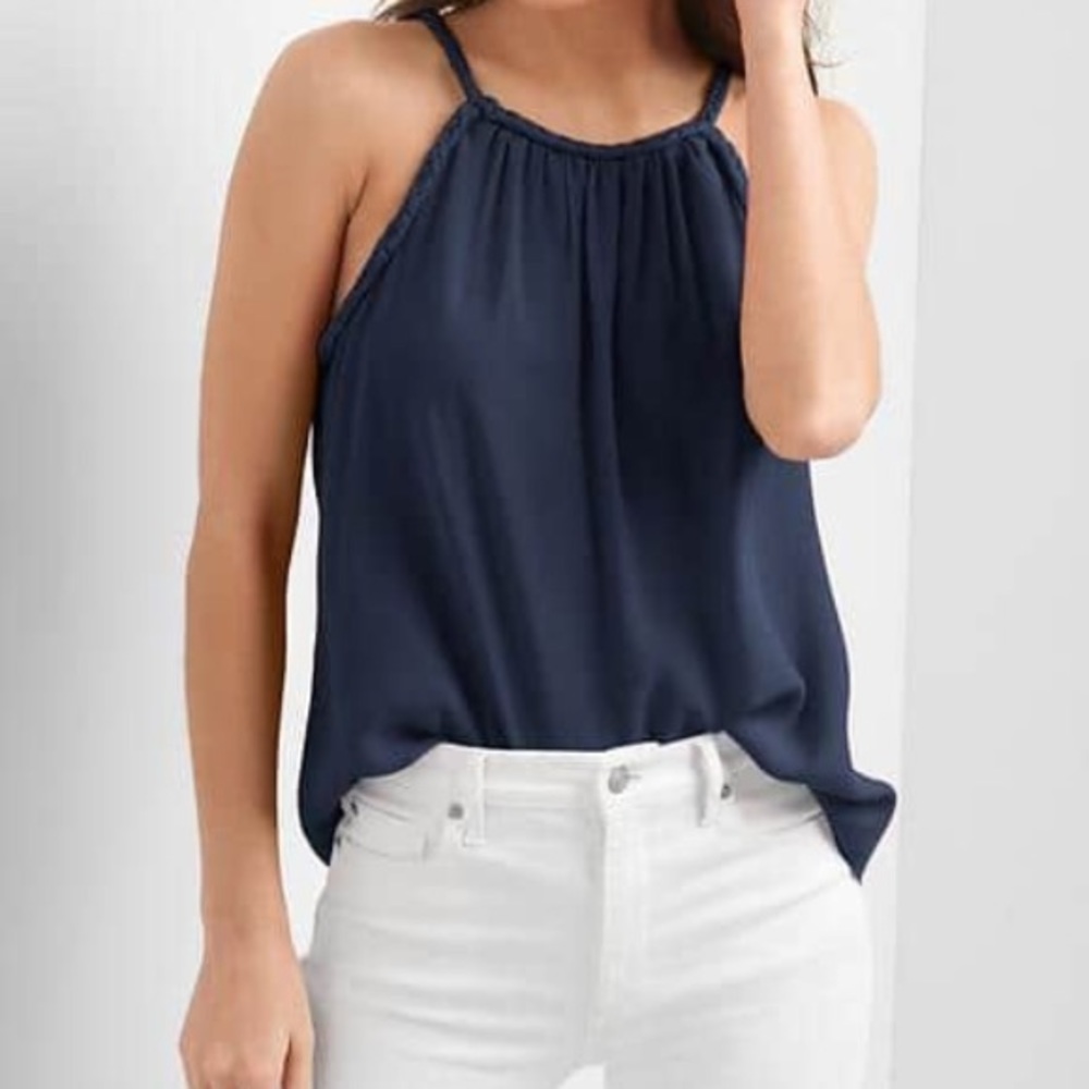 Braided halter tank