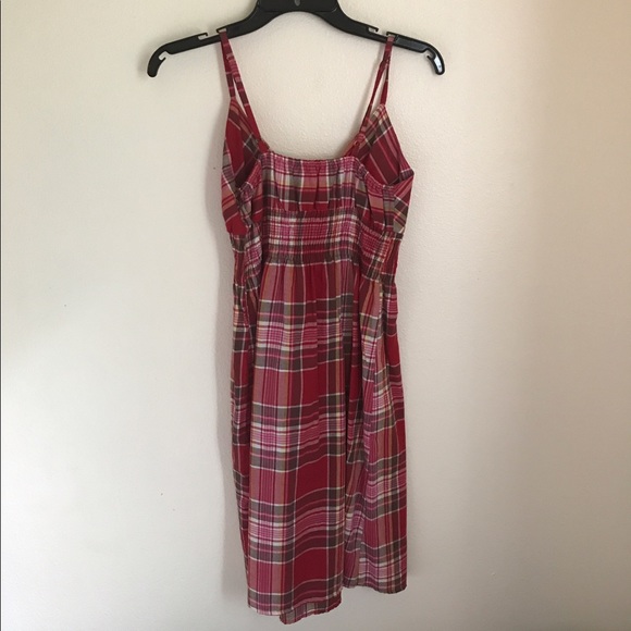 Red plaid stretchy dress! (Unworn) - Picture 2 of 6