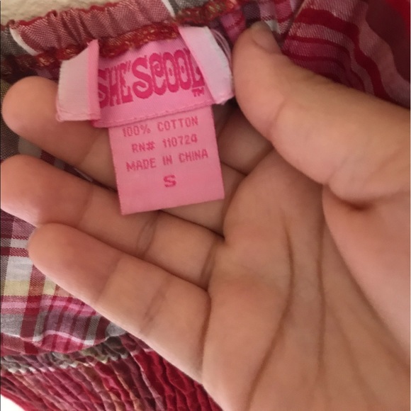 Red plaid stretchy dress! (Unworn) - Picture 3 of 6