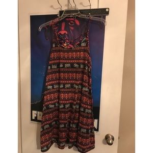 Elephant summer dress xxl