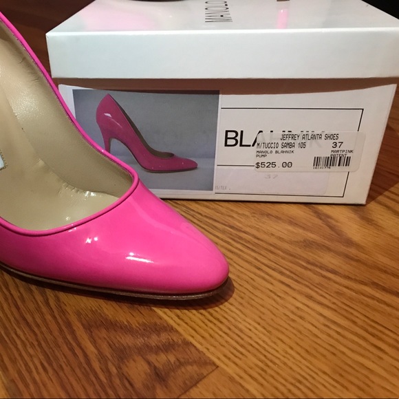 Manolo Blahnik pink pumps - Picture 3 of 6