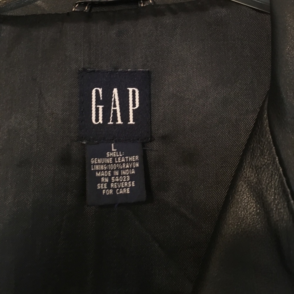 Gap Leather Jacket - image 6